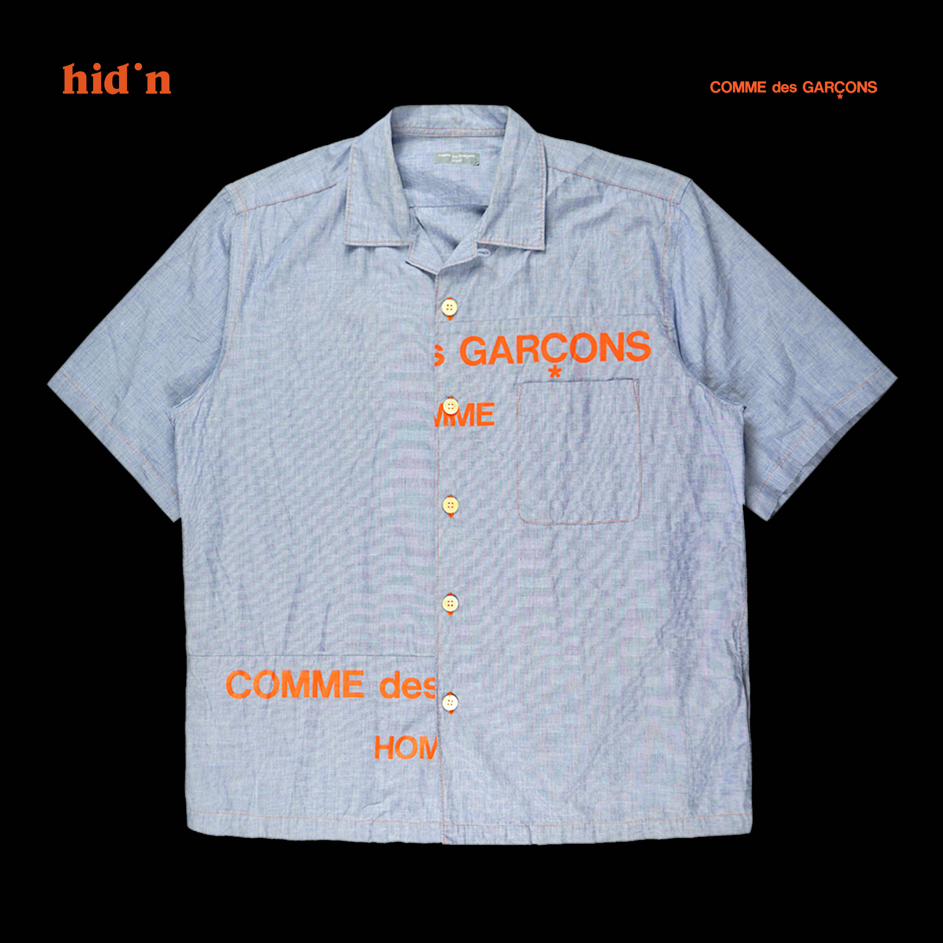 Comme des 2024 garcons split logo
