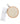 A round woven basket-style pouch or coin purse in off-white with orange stitched accents and a central geometric pattern, attached to a silver clasp. A white paper tag reading 'Handmade craft from blackmats' is hanging beside it on a clean white background.