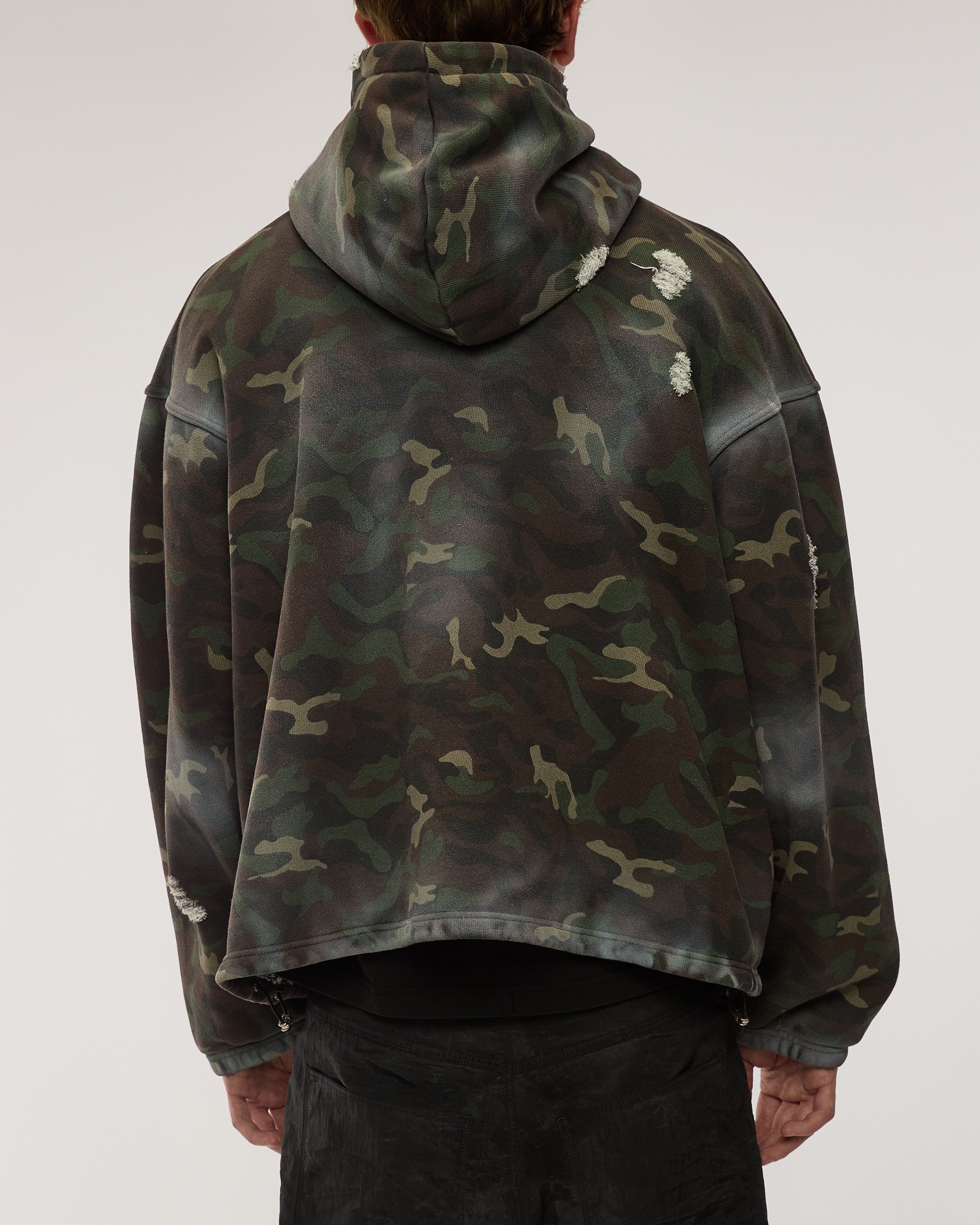 Sprayed Camouflage Rock Hoodie – Hid.n