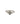 A silver-toned ring featuring a textured, starburst-like cross or flower motif on the front, set against a plain white background.