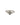A silver-toned ring featuring a textured, starburst-like cross or flower motif on the front, set against a plain white background.