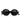 Chanel Paris round sunglasses with black frames, dark lenses, and white text on the front, photographed on a clean white background.