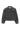 A dark gray washed denim jacket with brown contrast stitching, featuring a button-up front, a chest pocket, and a classic collar, laid flat against a white background.