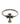 An antique silver-tone ring featuring a stylized cross pendant with a small central gemstone, and the band engraved with the text 'GOD SAVE OUR LORD'.