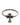 An antique silver-tone ring featuring a stylized cross pendant with a small central gemstone, and the band engraved with the text 'GOD SAVE OUR LORD'.