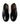 Smooth Black Leather Derby Shoes