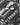 AW26 Crest Masked Foulard - Black/Grey