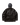 A dark brown leather jacket with an integrated dark gray patterned hood, shown from the back against a light gray background.