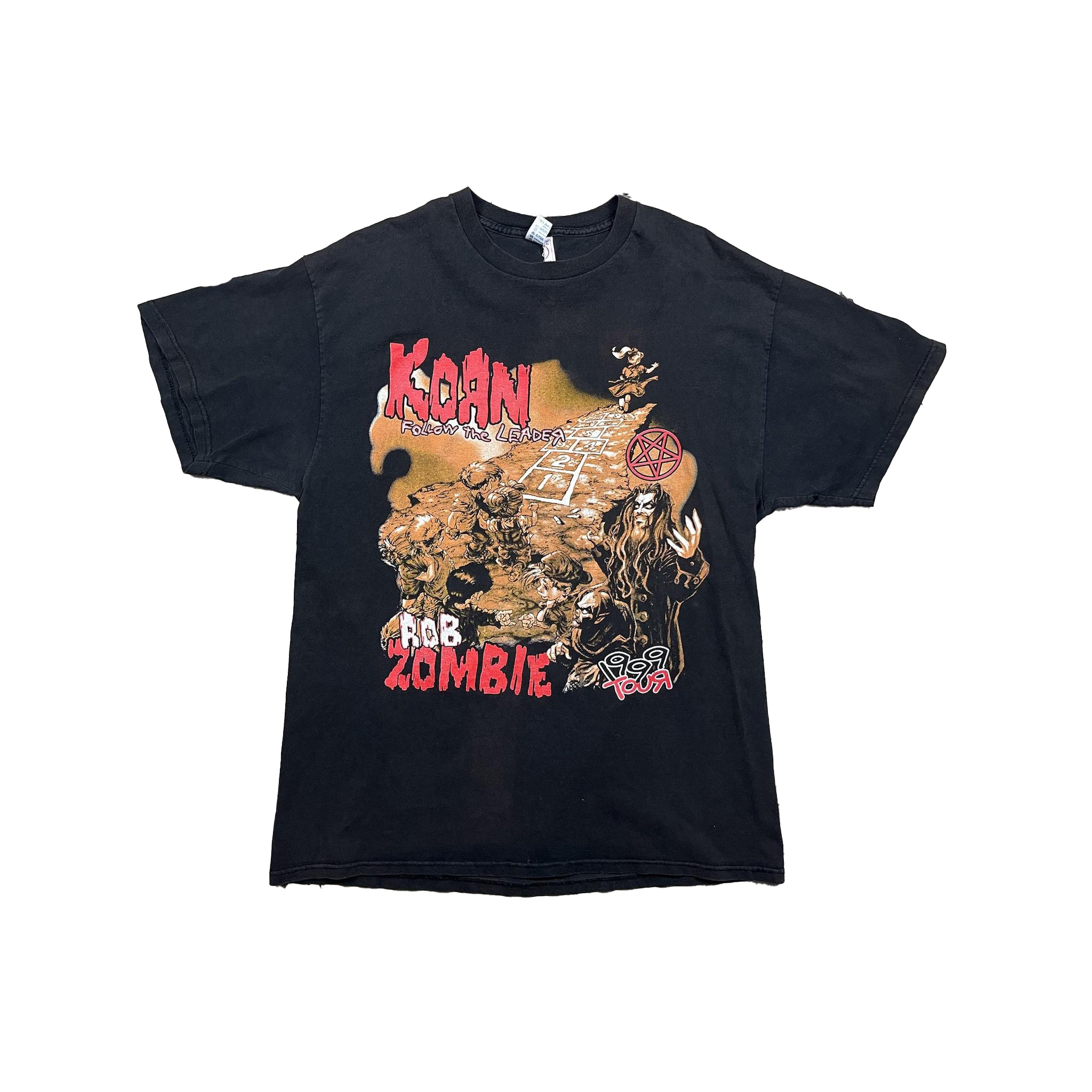 Korn x Rob Zombie Tour Tshirt Hid.n